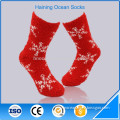 Special ugly snowflake decorative christmas socks for men